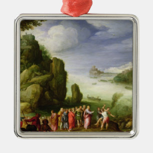 Kristus som läker det besatt av Gerasa, 1608 Julgransprydnad Metall