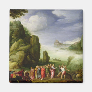Kristus som läker det besatt av Gerasa, 1608 Magnet
