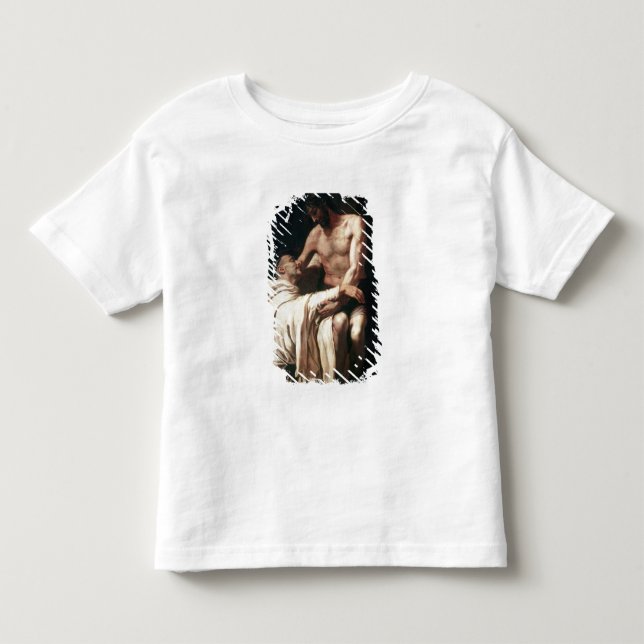 Kristus som omfamnar St Bernard Tee Shirt (Framsida)