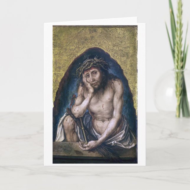 Kristus som Sorrows man | Albrecht Dü | Kort (Framsida)