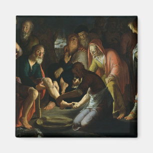 Kristus som tvättar lärjunge fot, 1623 magnet