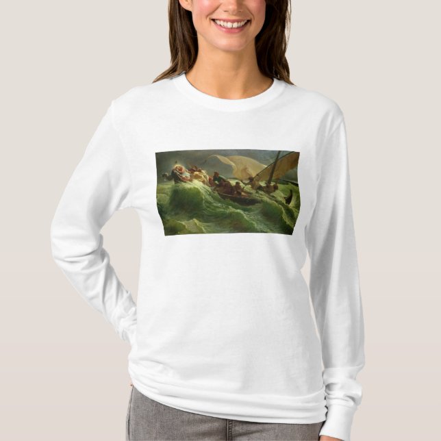 Kristus sovande i hans fartyg tee shirt (Framsida)