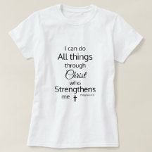 Kristus Stengthens Me Bible Verse