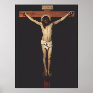 Kristus, styrd av Diego Velazquez Poster