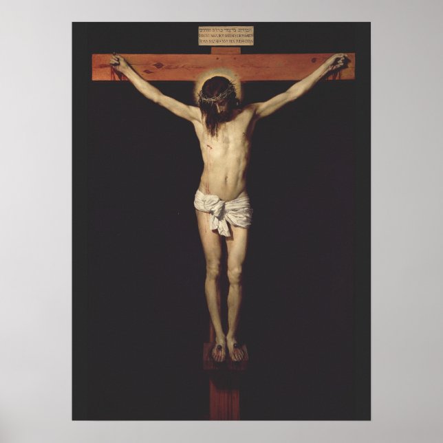 Kristus, styrd av Diego Velazquez Poster (Framsidan)