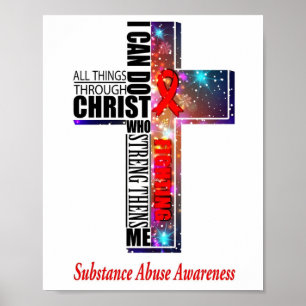 Kristus Substance Abuse Awareness Poster