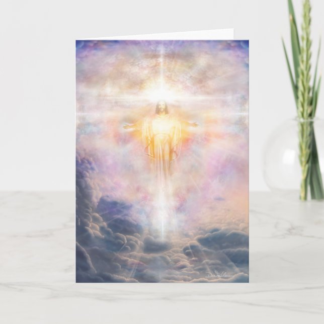 Kristus tänder kort (Framsida)