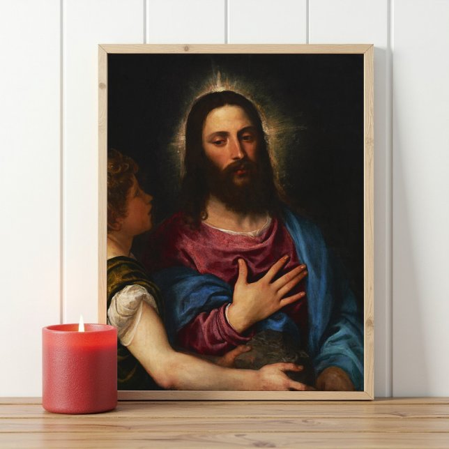 Kristus, titian, Religiösan Poster (Skapare uppladdad)