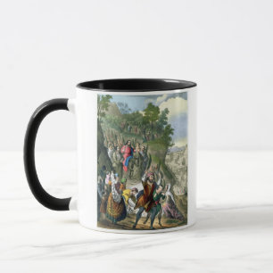 Kristus Triumphal tillträde in i Jerusalem, från Mugg