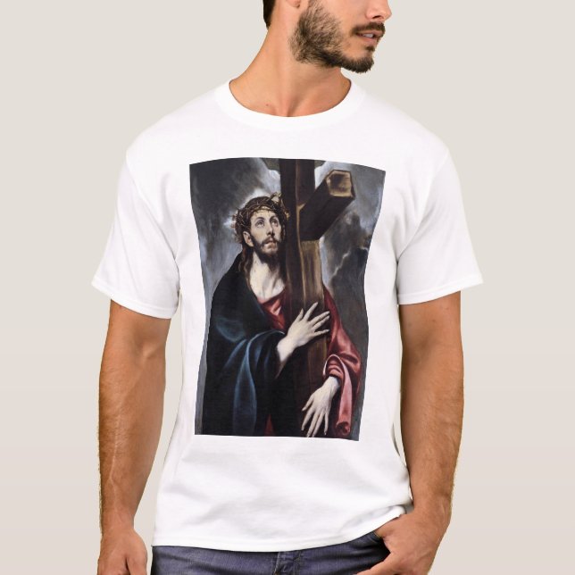 Kristus uthärda kor t-shirt (Framsida)