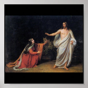 Kristus utseende för Mary Magdalene Poster