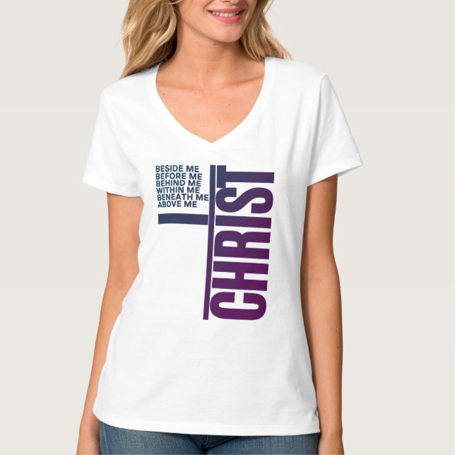 Kristus / Välj din storlek T Shirt (Framsida)