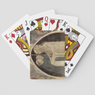 Kristus välkomnar två Dominikanska friars (fresco) Casinokort