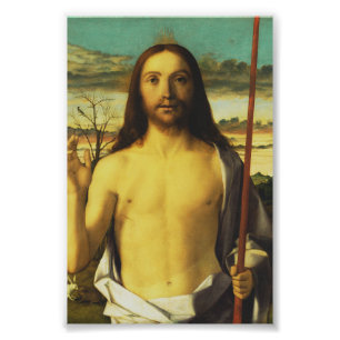 Kristus välsignar av Giovanni Bellini Fototryck
