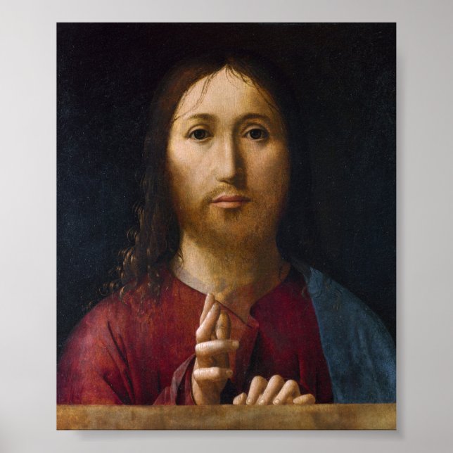 Kristus välsignelse 1500-talet poster (Framsidan)