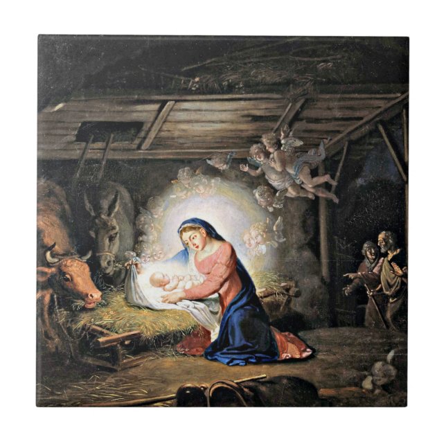 Kristus, Vladimir Borovikovskij, Kakelplatta (Framsidan)