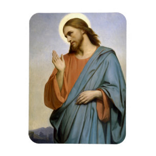 Kristus Weeping över Jerusalem av Ary Scheffer Magnet