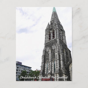 KristusChurch Cathedral, New Zealand Postcard Vykort