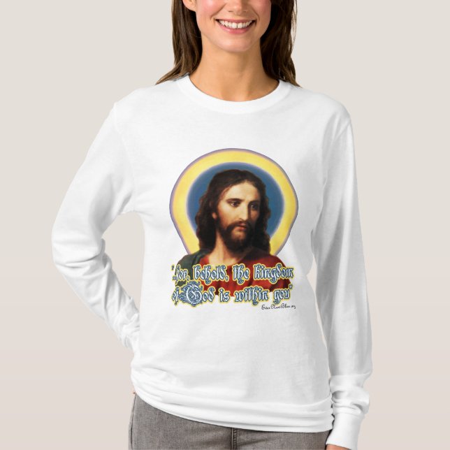 Kristuskvinna Hoody JC01 T Shirt (Framsida)