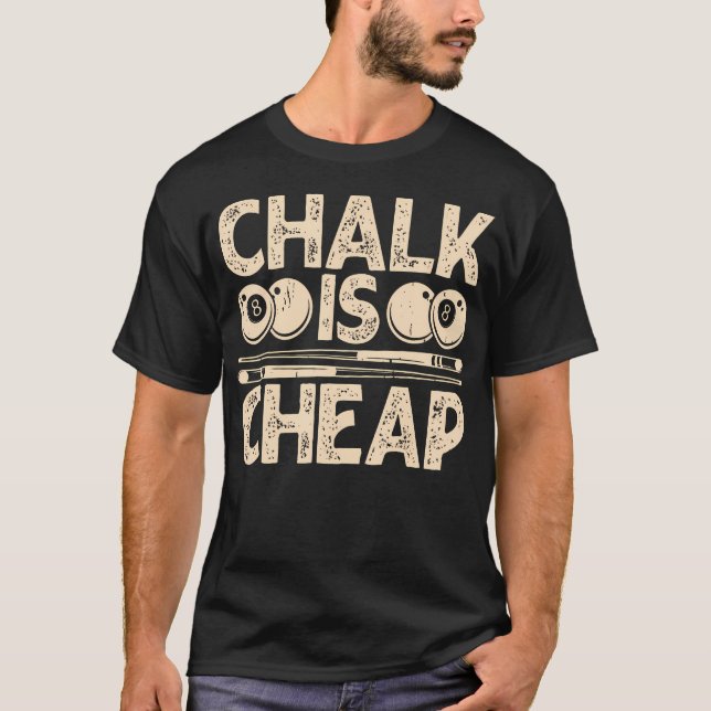 Krita är billigt t shirt (Framsida)