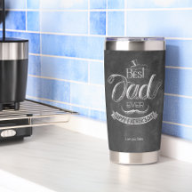 Krita Bästa pappa någonsin Fars dag Personlig