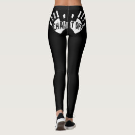 Krita det av - Handsy logotypdamasker Leggings