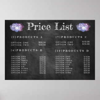 Krita Fotograf Pris Meny Utskrift Affisch