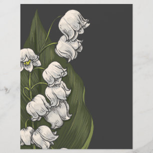 Krita Lilies Valley Journal Scrapbookpapper