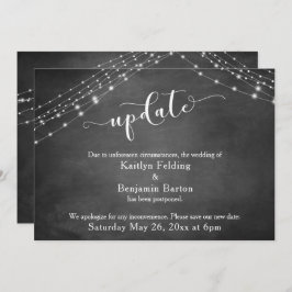 Krita-ljus Uppdateringsskript Uppställd Bröllop Inbjudningar
