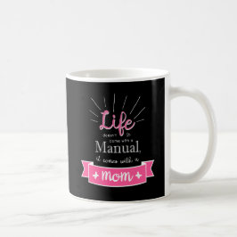 "Krita"-Mugg med Citat för Mamma Kaffemugg