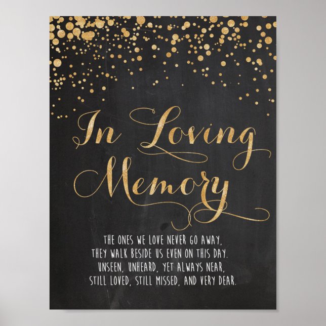 Krita och glitter I kärlekens minne Poster (Framsidan)