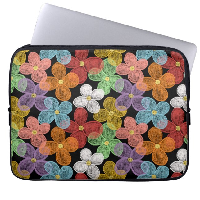 Krita Prästkragar Laptop Fodral (Framsidan)