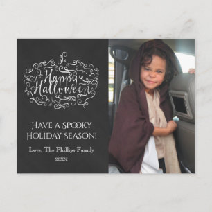 Krita Pumpa Gott Halloween Semester Foto Helg Vykort