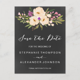 Krita Vattenfärg Anemoner Spara Datum Meddelande Vykort