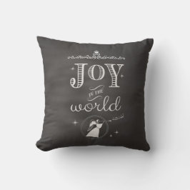 Kritbrädet - Joy to World God Jul Angel Kudde