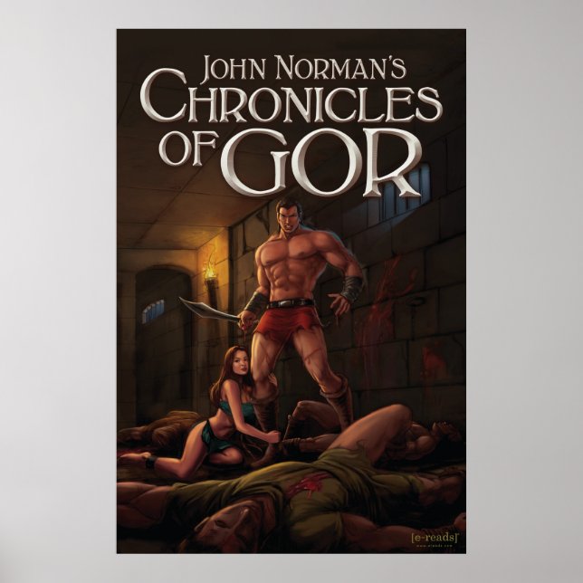Kriter av Gor Poster - Kampen mot slav av Gor (Framsidan)