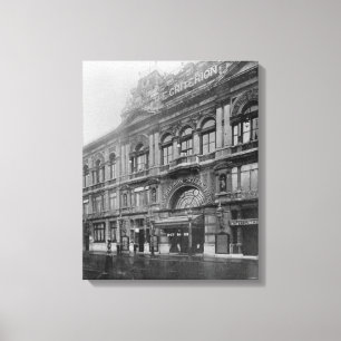 Kriteriet Restaurang och Theatre, 1902 Canvastryck