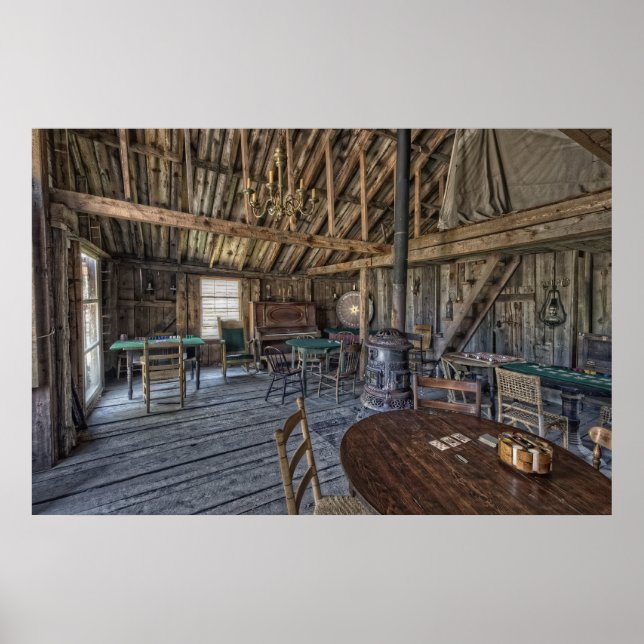 KRITERION HALL SALOON OCH CASINO - MONTANA POSTER (Framsidan)