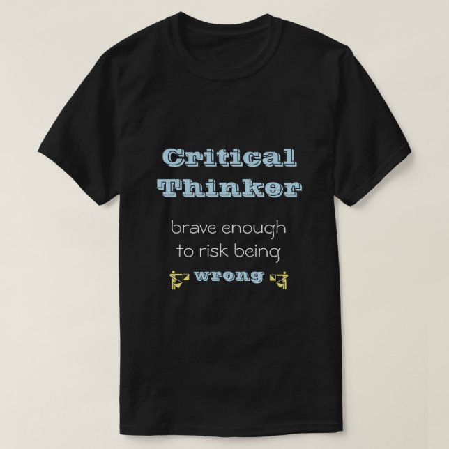 Kritisk tunker tee shirt (Design framsida)