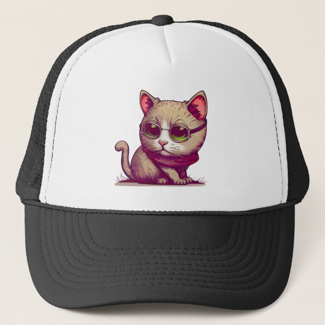 Kritiska kattvibes keps (Framsida)