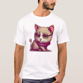 Kritiska kattvibes t shirt