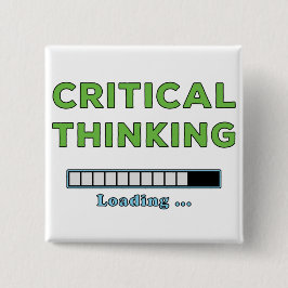Kritiskt tänkande knapp