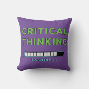 Kritiskt tänkande kudde