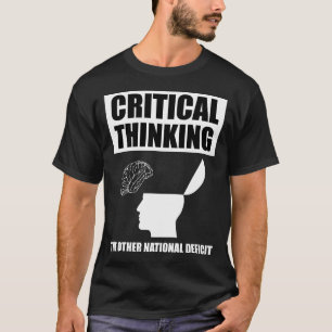 Kritiskt tänkande om det andra nationella undersko t shirt