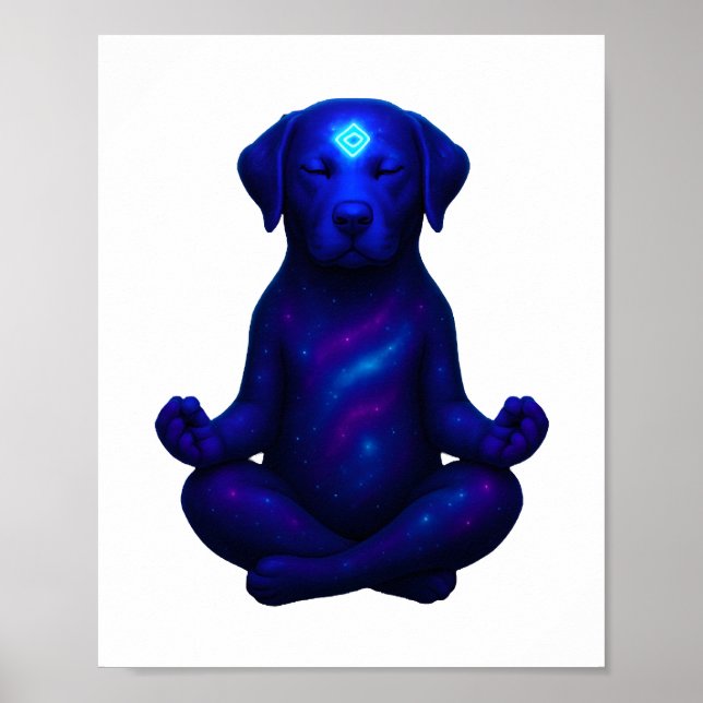 Kritkaos – Roligt Brussels Griffon Hund Meme Beskr Poster (Framsidan)
