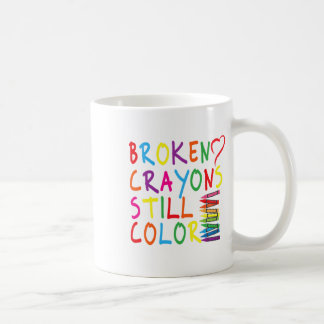 Kritor Färgar Fortfarande - Mental Hälsomedvetenhe Kaffemugg