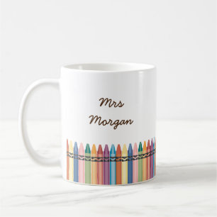 kritor-monogramlärare kaffemugg