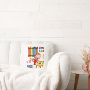 Kritor Numbers Dekorativ kudde