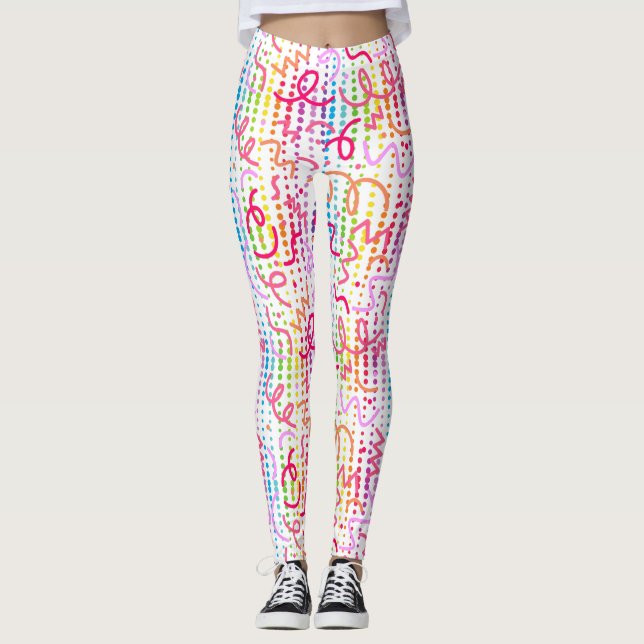 Kritor pärlor leggings (Framsida)