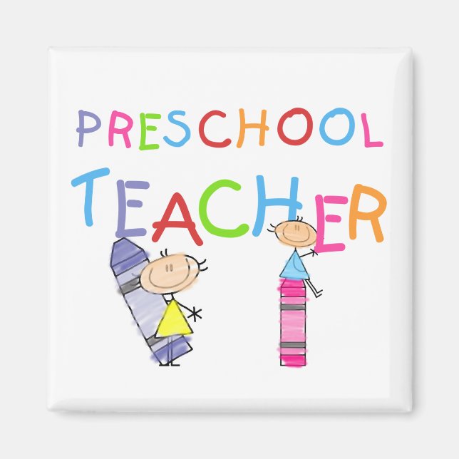 Kritor Preschool Teacher TShirts and Gifts Magnet (Framsidan)